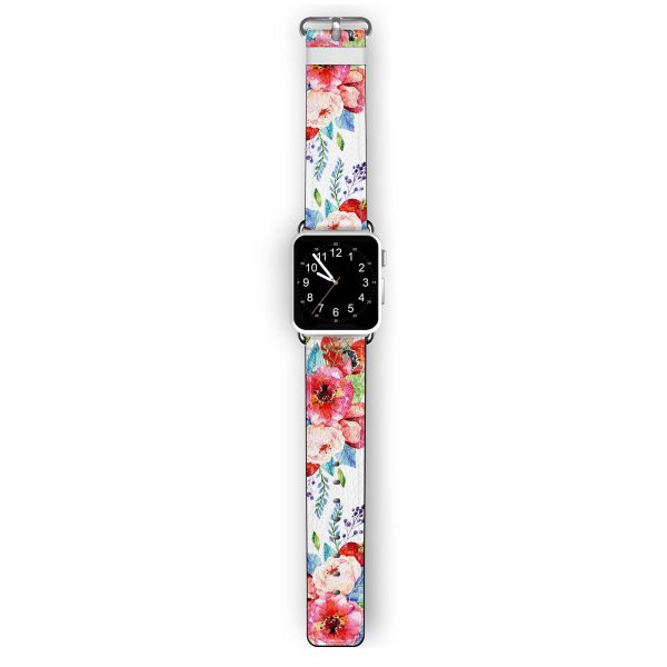 Awakening Watercolor Flowers Florals APPLE WATCH BANDS Online