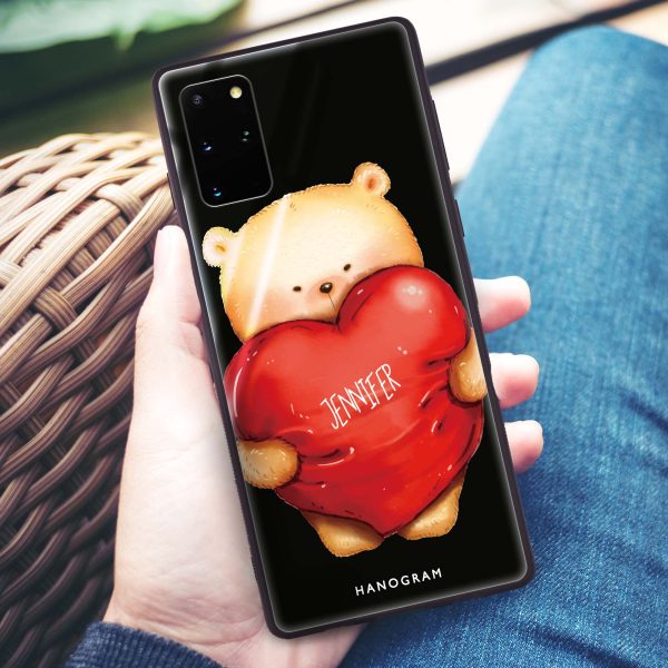 Bear Hug Samsung S20 Plus Glass Case Supply