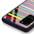 colorful stripe Samsung S20 Ultra Glass Case Sale