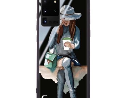 Coffee Girl Samsung Glass Case Hot on Sale