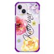 Colorful Watercolor Flowers iPhone 12 Mini Ultra Shockproof Case Online Sale