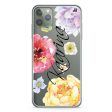 Colorful Watercolor Flowers iPhone 11 Pro Max Ultra Clear Case For Cheap