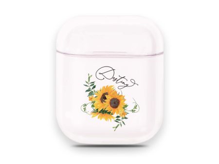 Blooming Sunflower Airpods Case Sale