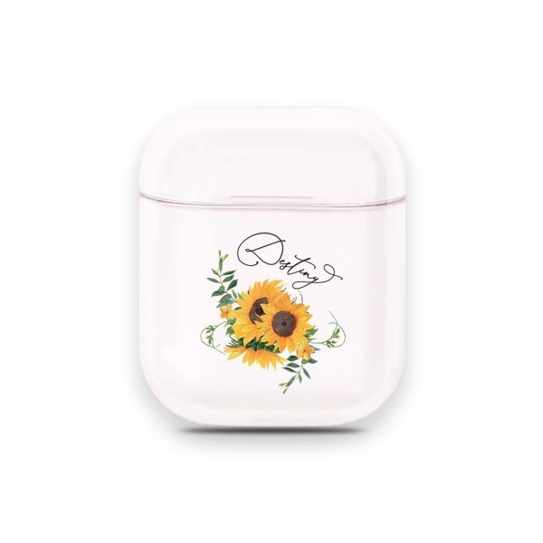 Blooming Sunflower Airpods Case Sale