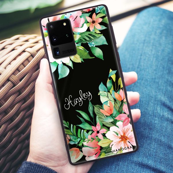 Flower Inspiration Samsung S20 Ultra Glass Case Sale