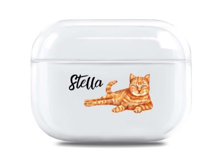 Brown Cat AirPods Pro Case Online Hot Sale