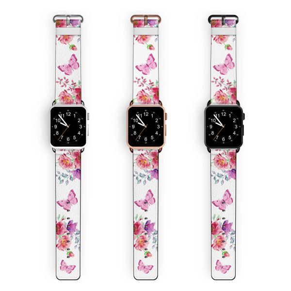 Butterfly Garden APPLE WATCH BANDS For Cheap