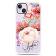 Awakening Watercolor Flowers iPhone 15 Impact Guard Bumper Case Fashion