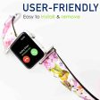 Awakening Watercolor Flowers Florals APPLE WATCH BANDS Online