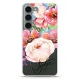 Awakening Watercolor Flowers Samsung Galaxy Ultra Clear Case Cheap