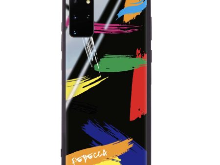 Brush Paint Samsung S20 Glass Case Online Hot Sale