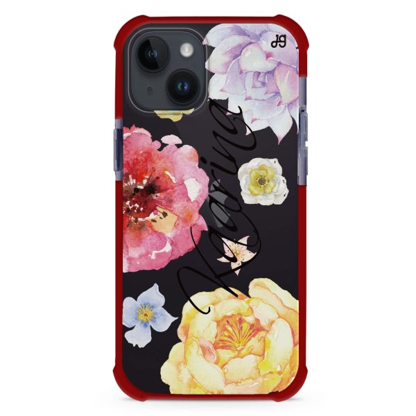 Colorful Watercolor Flowers iPhone 12 Mini Ultra Shockproof Case Online Sale