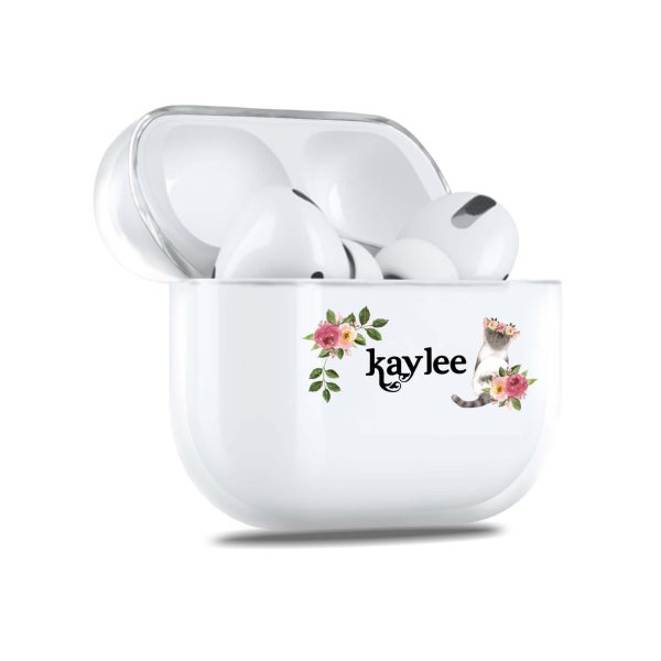 Cat in Garden AirPods Pro Case Hot on Sale