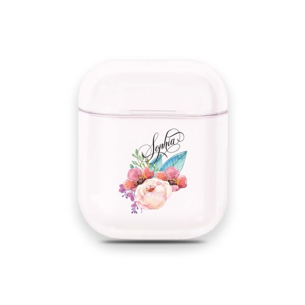 Awakening Watercolor Flowers Airpods Case Discount