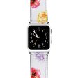 Colorful Watercolor Flowers APPLE WATCH BANDS Hot on Sale