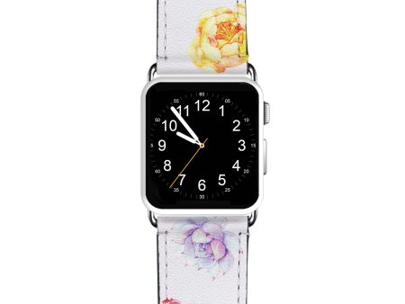 Colorful Watercolor Flowers APPLE WATCH BANDS Hot on Sale