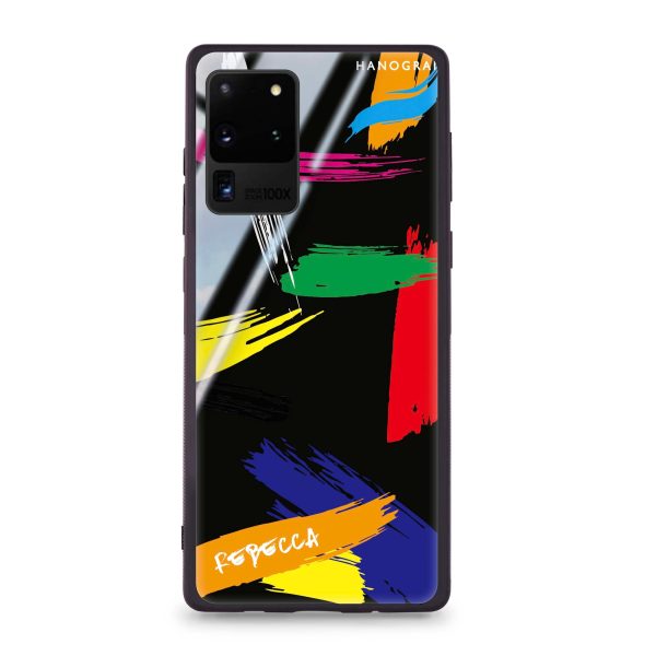 Brush Paint Samsung S20 Ultra Glass Case Online