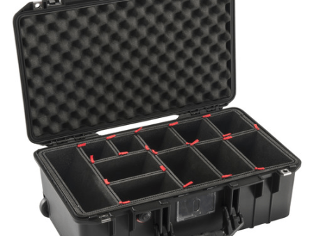 Pelican 1535Air Carry-On Case with TrekPak Dividers (Black) on Sale