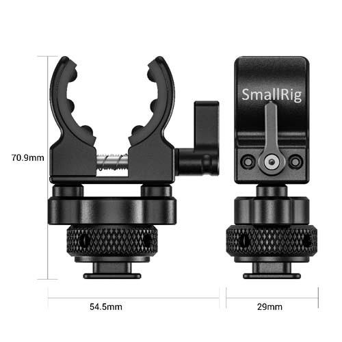 SmallRig Shotgun Microphone Holder (Cold Shoe) BSM2352 Supply