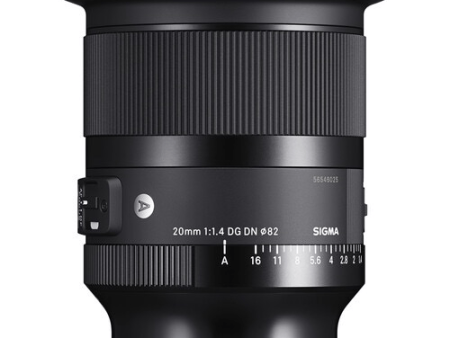 Sigma 20mm f 1.4 DG DN Art Lens for Sony E Online