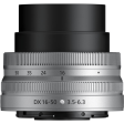 Nikon NIKKOR Z DX 16-50mm f 3.5-6.3 VR Lens (Silver) Sale