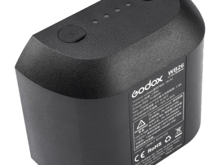 Godox WB26 Rechargeable Lithium-Ion Battery Pack for AD600Pro Flash (28.8V, 2600mAh) For Sale