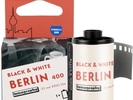 LOMOGRAPHY Berlin Kino Black and White 400 ISO 35mm x 36 exp. Supply