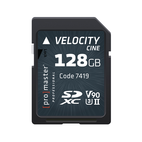 Promaster SDXC 128GB Velocity CINE For Discount