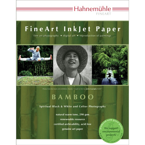 Hahnemuhle Fine Art Bamboo 290 gsm 8.5  x 11  25 Sheets For Cheap