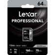 Lexar Pro 64GB 1066x SDXC Memory Card Online Sale