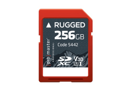 Promaster SDXC 256GB Rugged™ UHS-I Online now