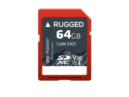 Promaster SDXC 64GB Rugged UHS-I For Discount