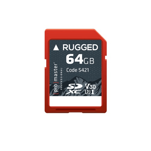 Promaster SDXC 64GB Rugged UHS-I For Discount