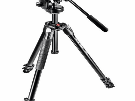 Manfrotto MK290XTA3-2WUS | 290 XTRA Kit, Alu 3 sec. tripod with fluid head Fashion