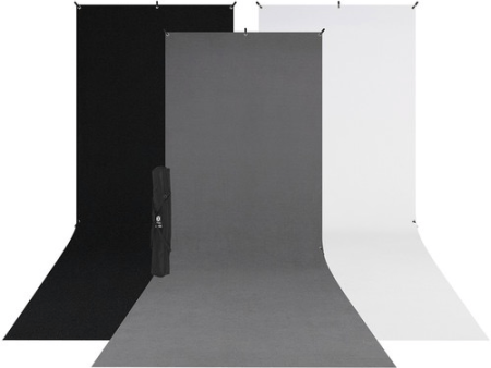 Westcott X-Drop 3-Pack Sweep Backdrop Kit (5 x 12) For Discount