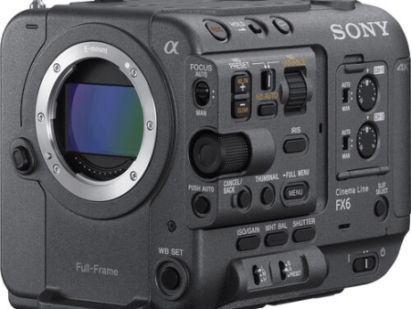 Sony FX6 Full-Frame Cinema Camera (Body Only) on Sale