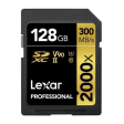 Lexar Pro 2000x SD UHS-II 128gb 2 pack Online Hot Sale