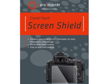 Promaster Crystal Touch Screen Shield - Nikon Z50 Online now