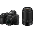 Nikon Z 50 Mirrorless Digital Camera with 16-50mm and 50-250mm Lenses For Discount