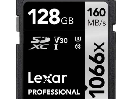 Lexar Pro 128GB 1066x SDXC Memory Card Supply