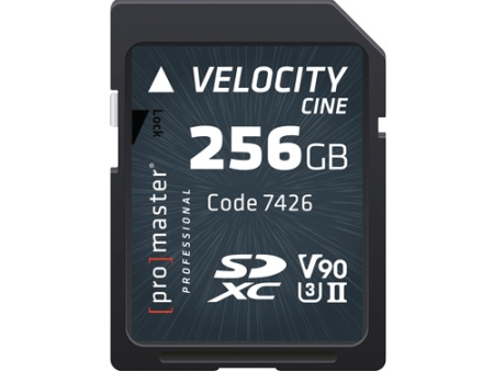 Promaster SDXC 256GB Velocity CINE Sale