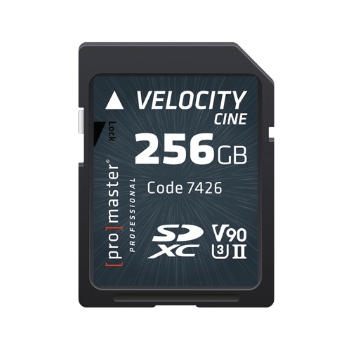 Promaster SDXC 256GB Velocity CINE Sale