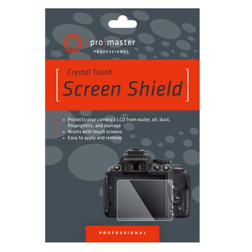 Promaster Crystal Touch Screen Shield - Canon M6, M6 Mark II, M50, M100, G9X, G9X Mark II, G7X, G5X, G5X Mark II, and G1X Mark II Online