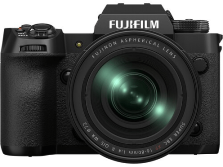 FUJIFILM X-H2 Body, Black with XF16-80mmF4 R OIS WR Lens Kit For Cheap