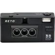 Reto 3D Film camera with three lenses and built-in flash For Cheap