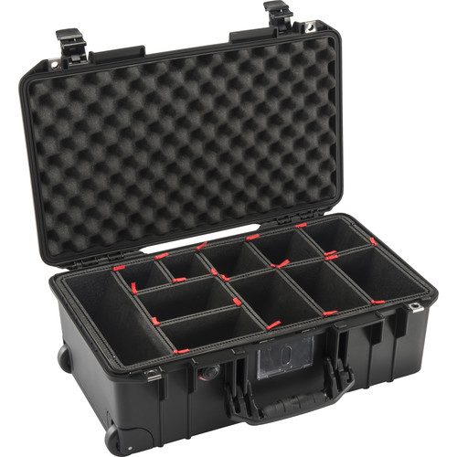 Pelican 1535Air Carry-On Case with TrekPak Dividers (Black) on Sale