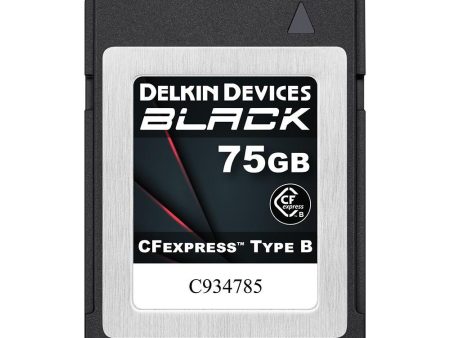 Delkin Devices BLACK 75 GB CFexpress™ Type B Memory Card Discount