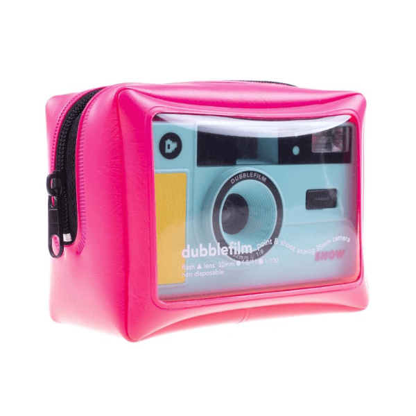 dubblefilm SHOW Camera Turquoise w  Flash Case Strap Hot on Sale