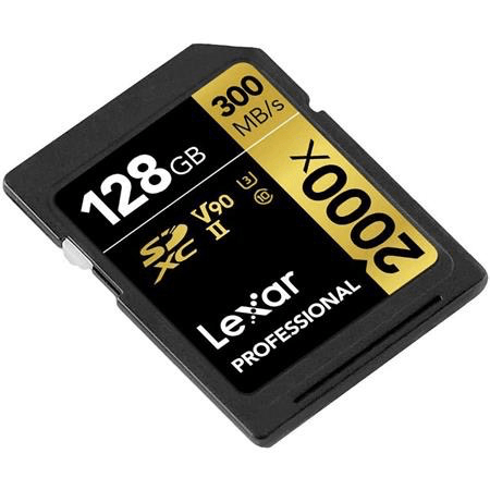 Lexar Pro 2000x SD UHS-II 128gb 2 pack Online Hot Sale