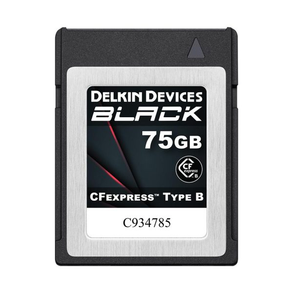 Delkin Devices BLACK 75 GB CFexpress™ Type B Memory Card Discount